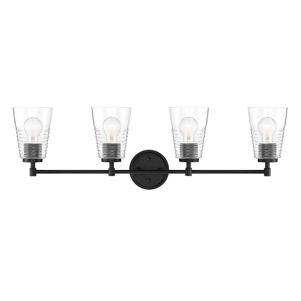 Designers Fountain Ingo 33 Inch 4 Light Bath Vanity Light Ingo - D230M-4B-MB - Modern Contemporary - *Lighting &