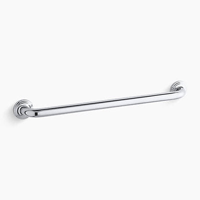 Kohler K-10542 24" Grab Bar with Traditional Design Polished Stainless