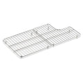 KOHLER 6639-ST Whitehaven Bottom Basin Rack, Steel Sink Racks for 36" Whitehaven Sink, Includes Left and Right Racks, Stainless Steel