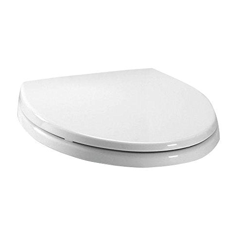 Elongated SoftClose Toilet Seat in Cotton White - *Plumbing