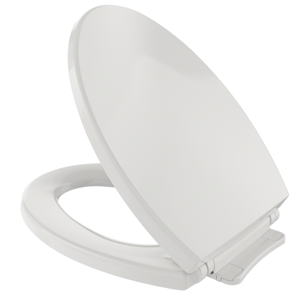 TOTO SoftClose Slow Close Elongated Toilet Seat and Lid, Colonial White - SS114#11