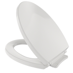 TOTO SoftClose Slow Close Elongated Toilet Seat and Lid, Colonial White - SS114#11