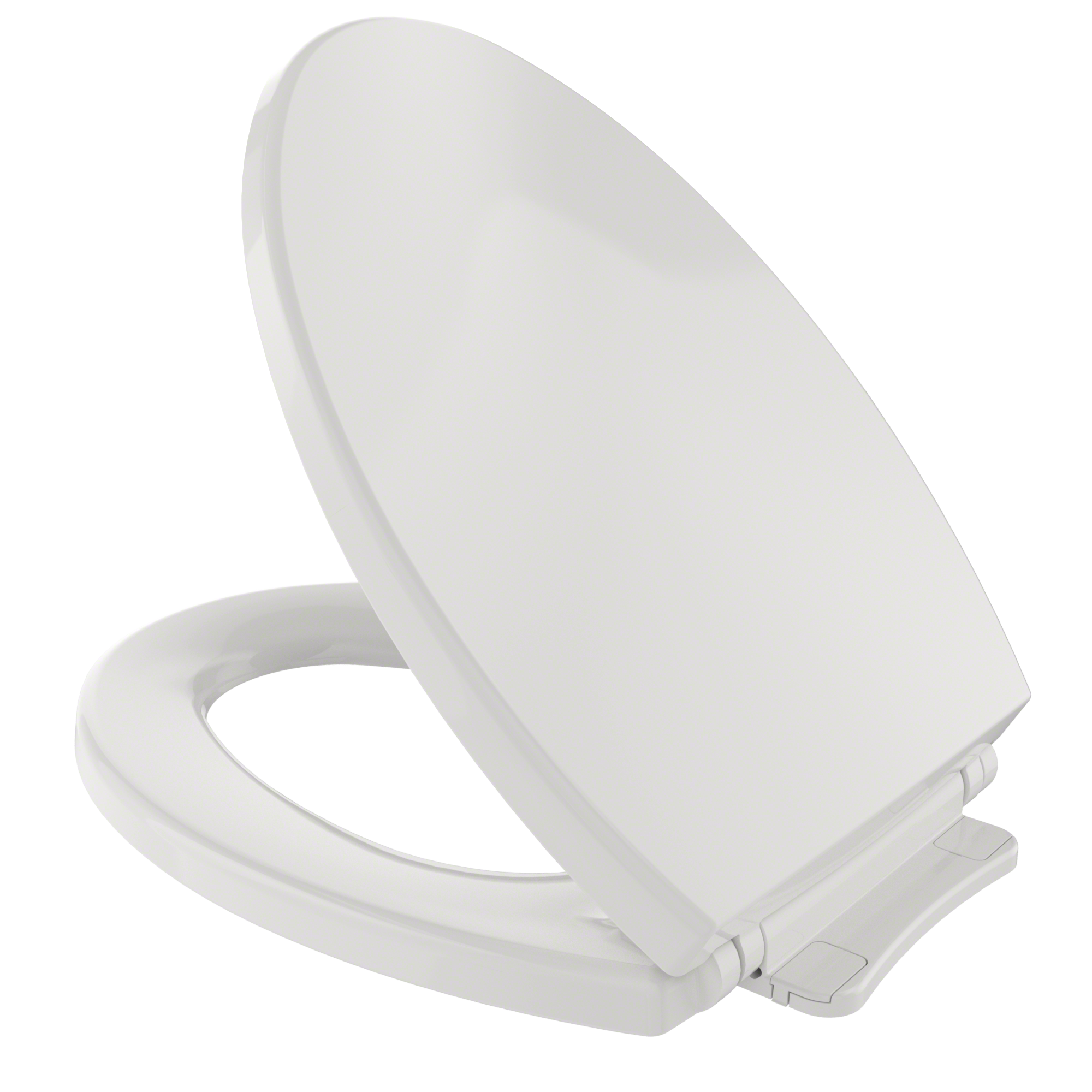 TOTO SoftClose Slow Close Elongated Toilet Seat and Lid, Colonial White - SS114#11