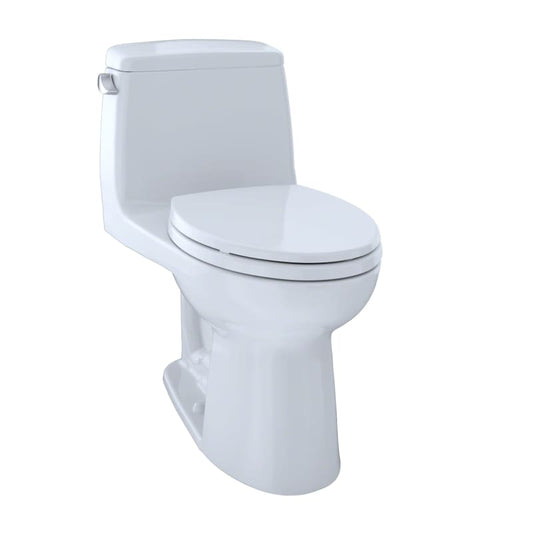 Toto Ms854114elg Eco Ultramax One Piece Elongated 1.28 Gpf Ada Toilet - Cotton