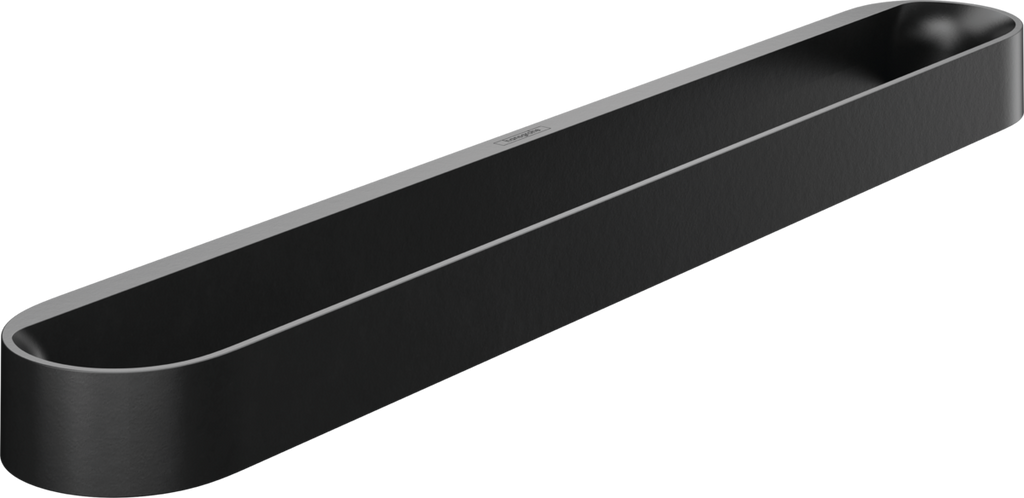 hansgrohe WallStoris Modern Towel Bar in Matte Black, 27926670