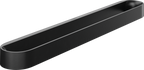 hansgrohe WallStoris Modern Towel Bar in Matte Black, 27926670