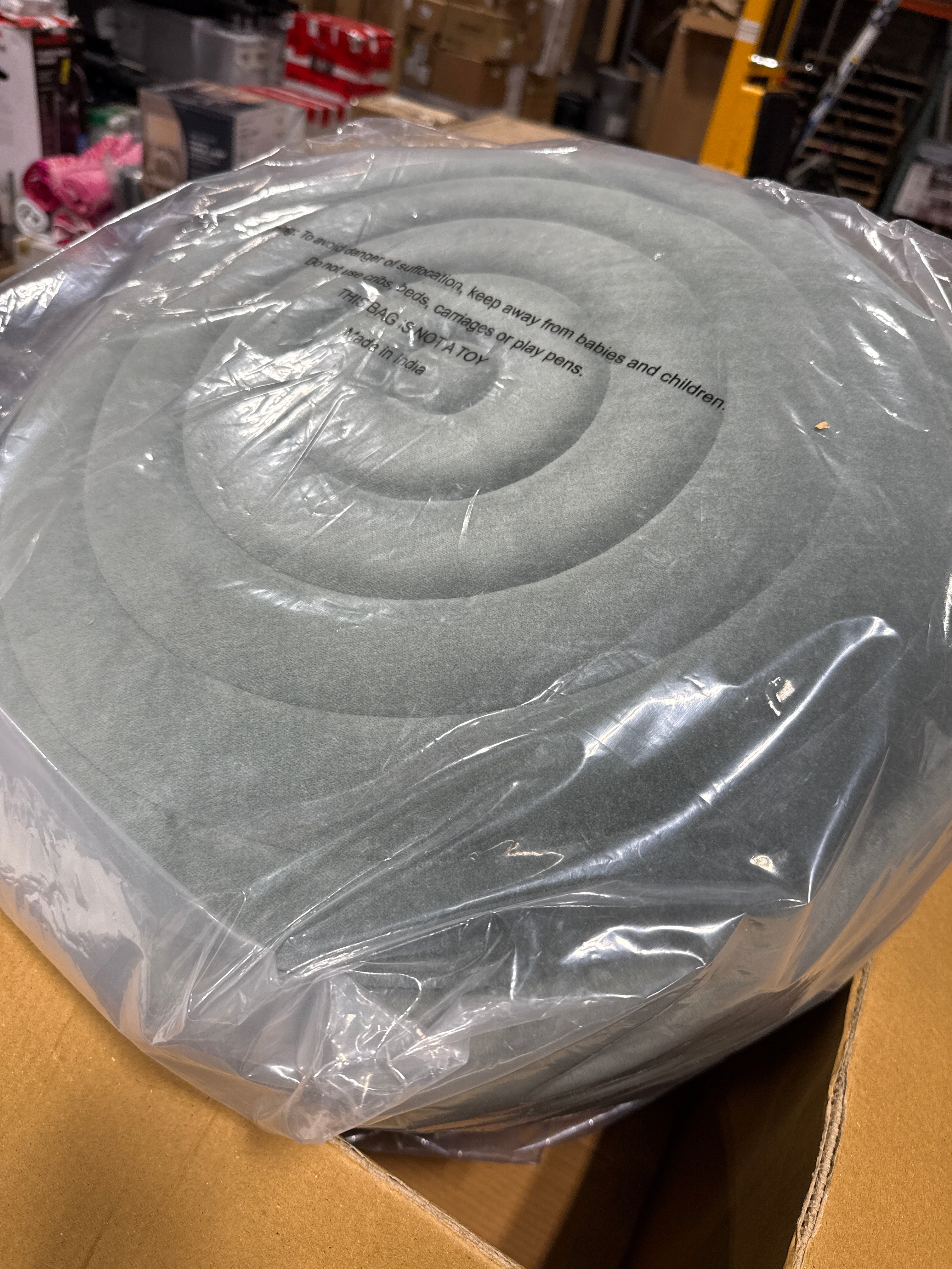 Vivienne Round Pouf - *Furniture & Organization