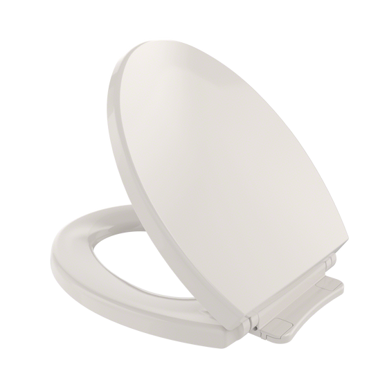 TOTO SoftClose® Non Slamming Slow Close Round Toilet Seat and Lid Sedona Beige - SS113#12