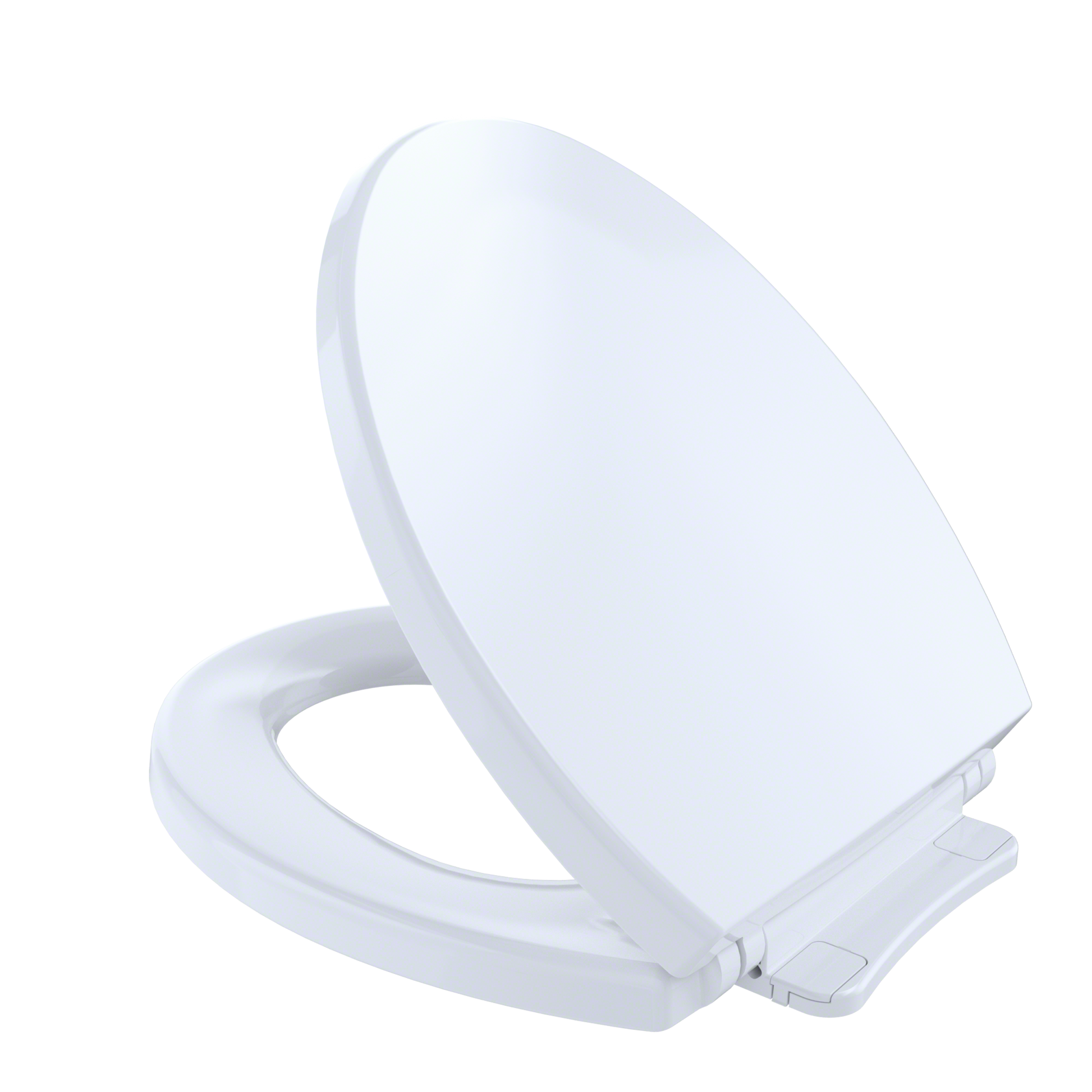 TOTO SoftClose Slow Close Round Toilet Seat and Lid,Cotton White - SS113#01 - *Plumbing
