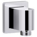 KOHLER 98350-CP Awaken Wall Mount Supply Elbow, Low Profile Design, For Use with Handshower and Hose, Corrosion Resistant, Long Lasting Durability, Polished Chrome