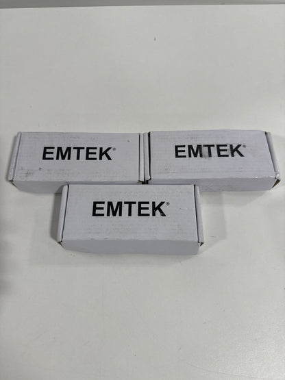 3 x Emtek Plain Bearing Square Corner Hinge Black - Pair 9101319 Us19