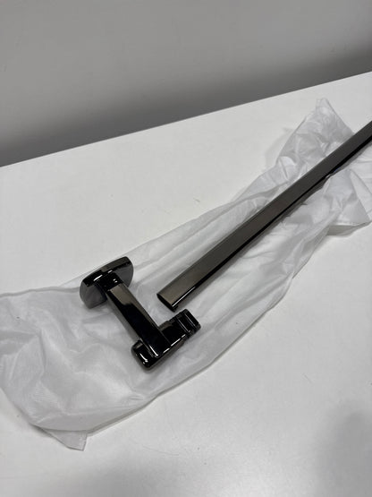 Brizo 691867 Allaria 18" Towel Bar Brilliance Black Onyx