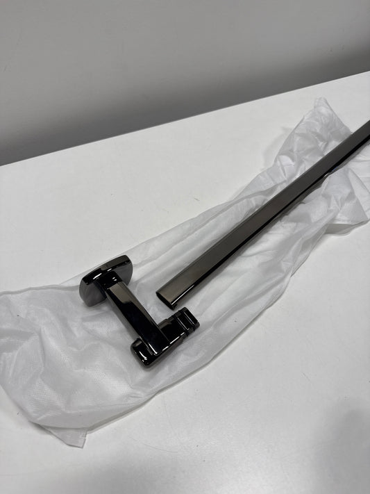 Brizo 691867 Allaria 18" Towel Bar Brilliance Black Onyx