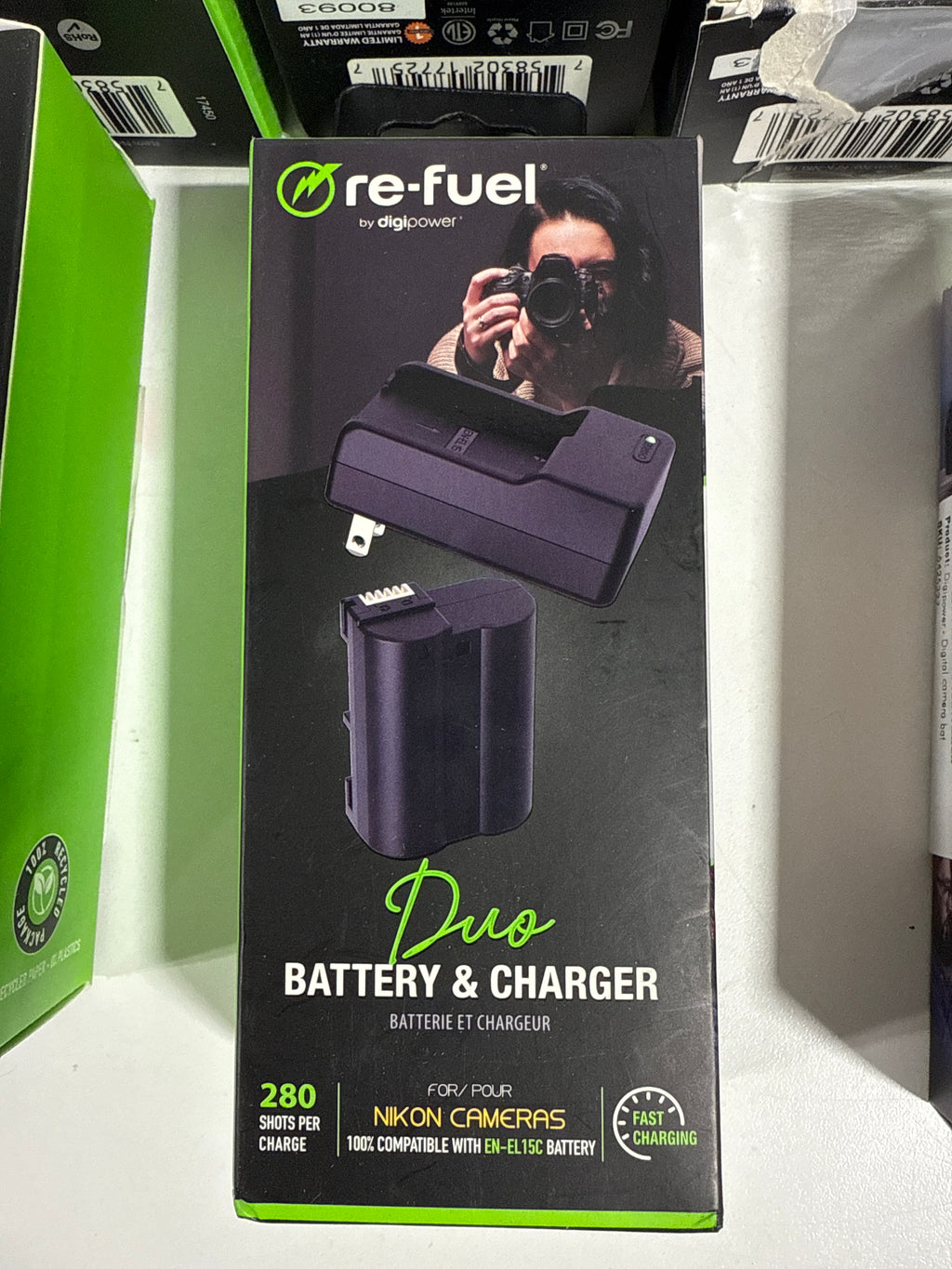 6 Digipower - Digital Camera Battery & Charger Kit Replacement for Nikon EN-EL15 - *Cameras Camcorders & Drones