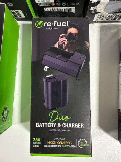 6 Digipower - Digital Camera Battery & Charger Kit, Replacement for Nikon EN-EL15