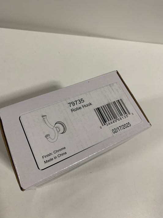 Delta 79735 Cassidy Double Towel Hook Bath Hardware Accessory in Polished Chrome