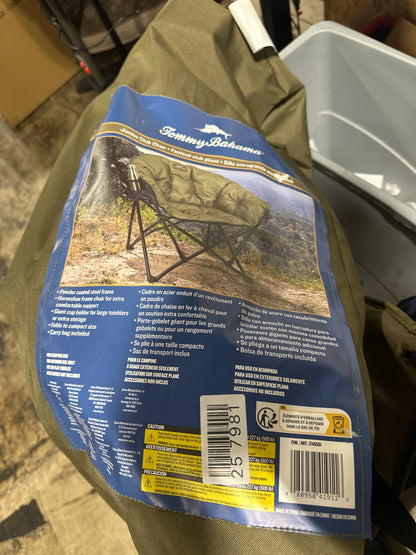 See Desc Tommy Bahama Destination Relaxation XL Jumbo Padded Club Chair