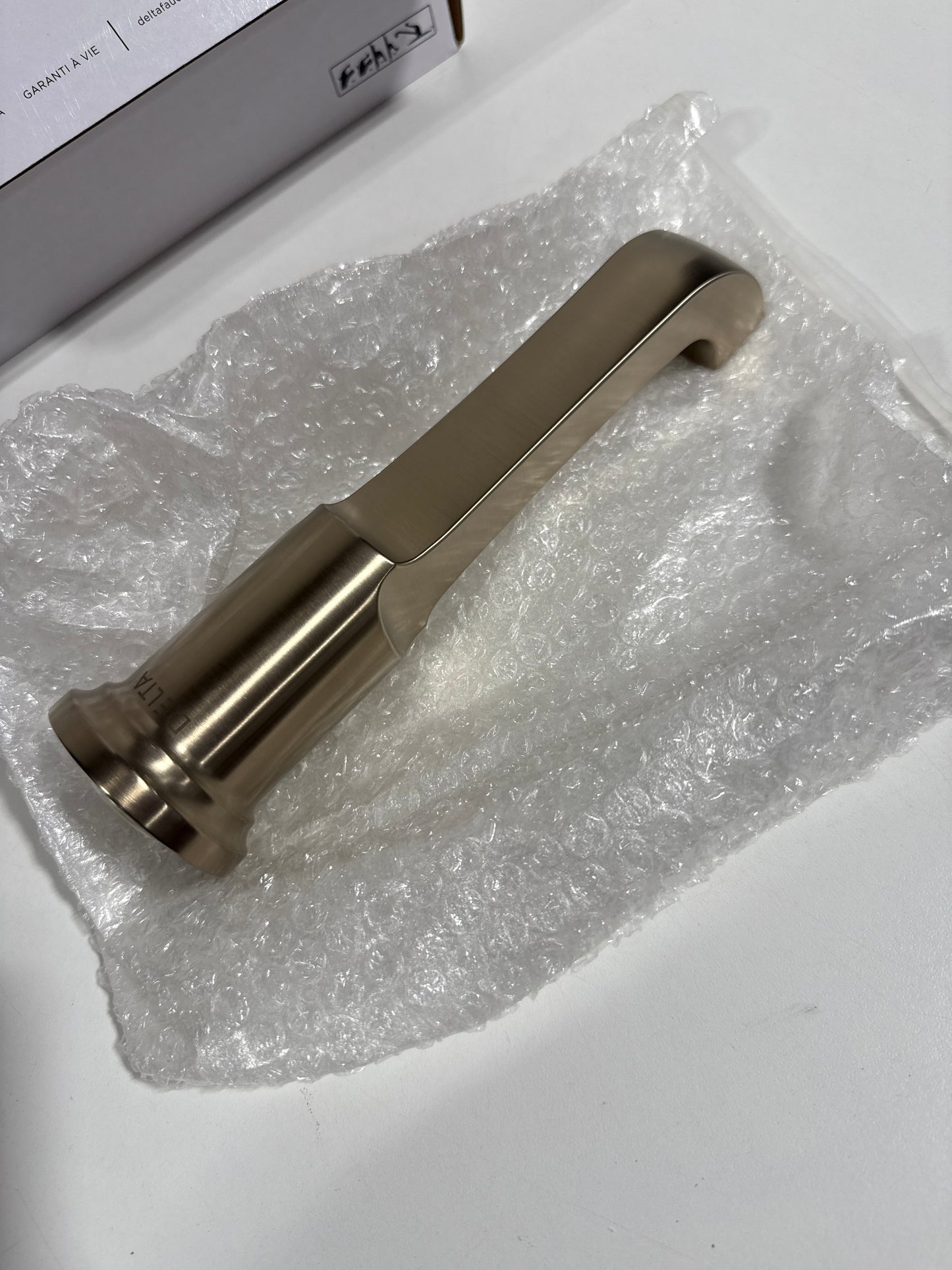 Tetra Gold Non-Diverter Tub Spout, Lumicoat Champagne Bronze