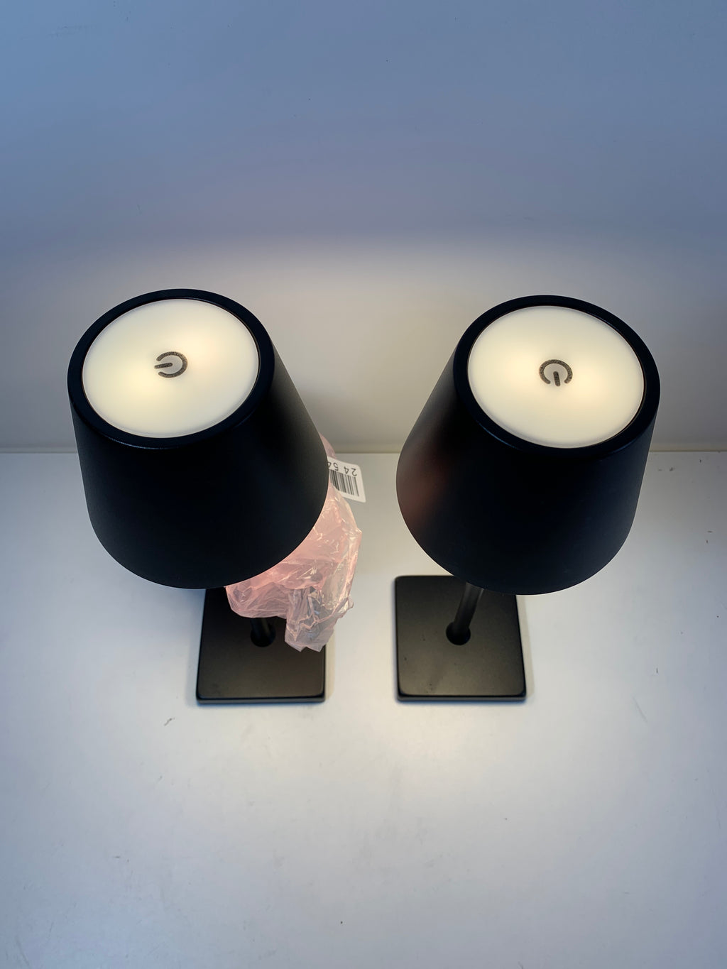 See Desc Mikasa Rechargeable LED Home Accent Lamps Set of 2 - *Home Decor & Curtains