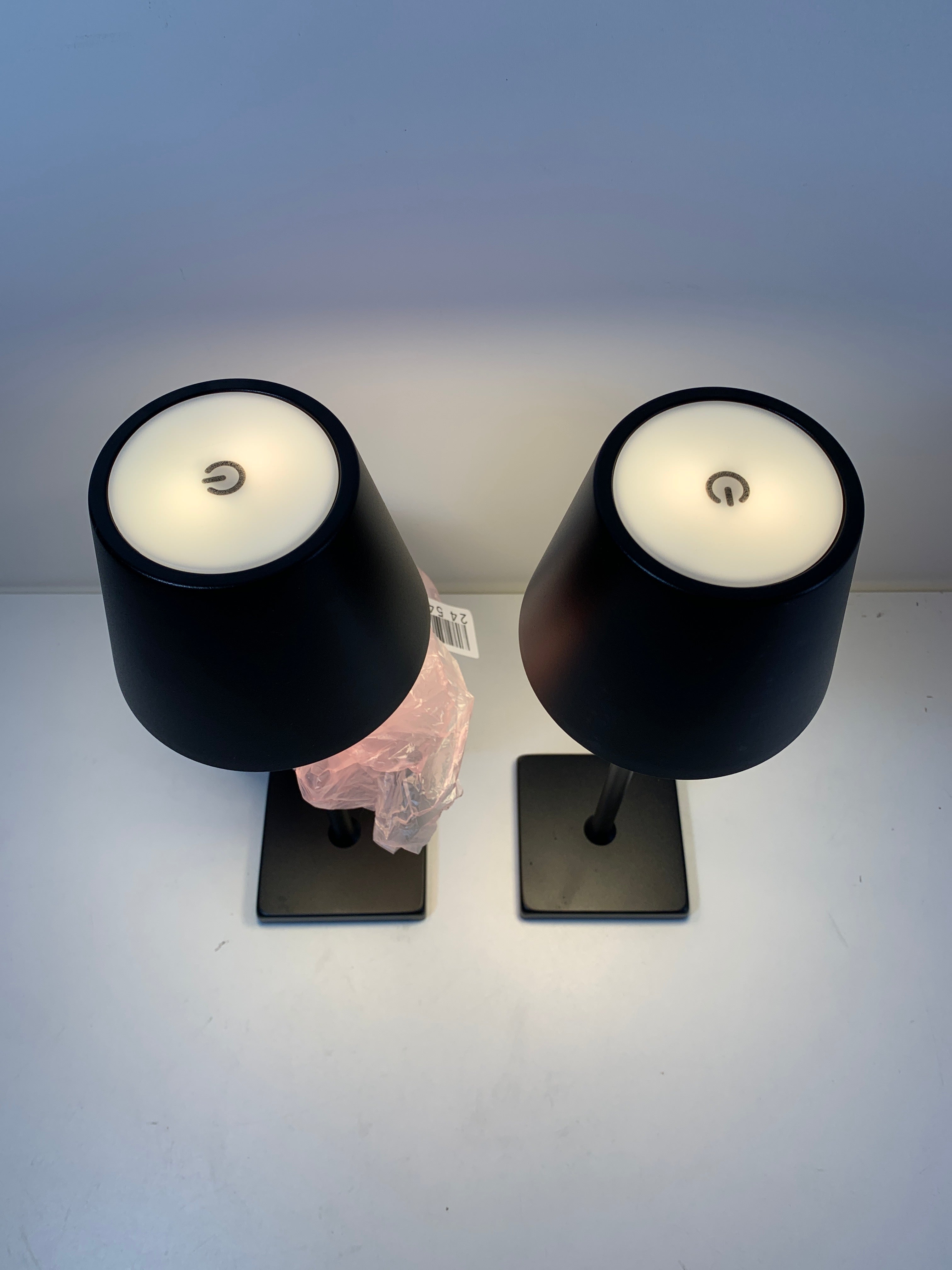 See Desc Mikasa Rechargeable LED Home Accent Lamps Set of 2 - *Home Decor & Curtains