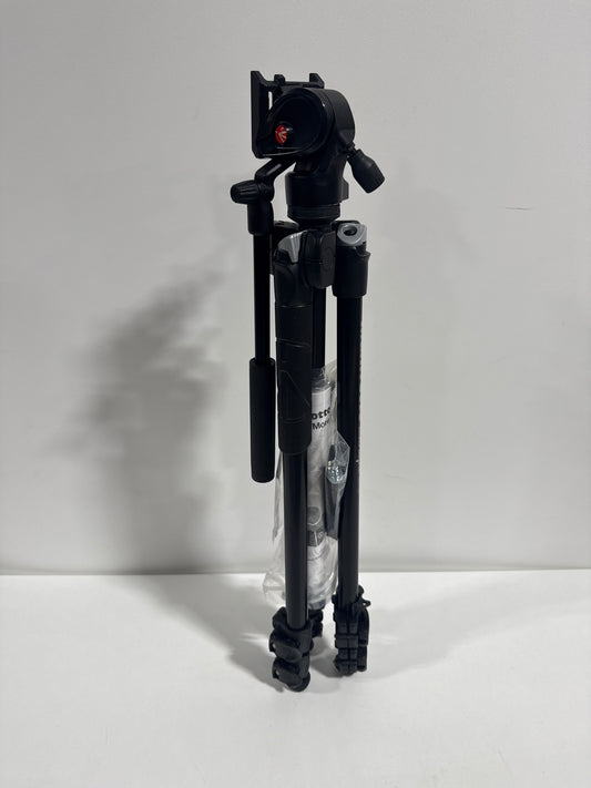 Manfrotto - 290 Tripod with Fluid Video Head - Black