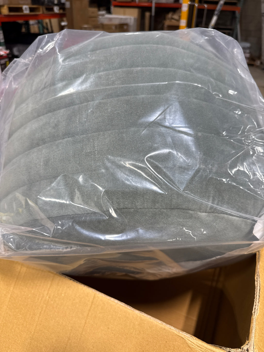 Vivienne Round Pouf - *Furniture & Organization