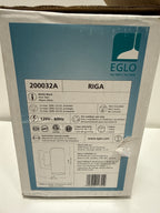 Eglo 1x50w Outdoor Wall Light W/ Matte Black Finish - 200032A