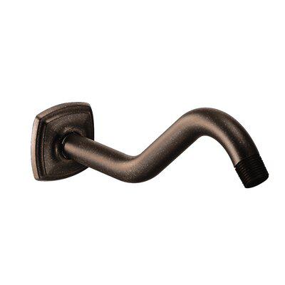Moen Curved Shower Arm Stainless Steel in Brown, Size 1.0 H X 7.25 W X 11.0 D in | Wayfair 161951ORB
