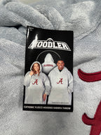 Northwest NCAA Alabama Crimson Tide Hoodler Oversized Sherpa Pullover Hoodie with Embroidered Logo