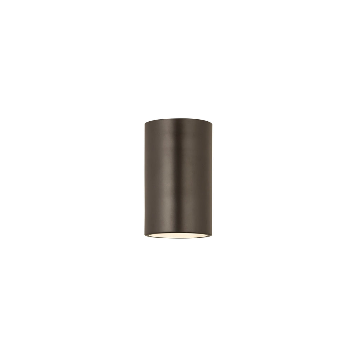 Z-Lite Harley 5 Inch 1 Light Flush Mount Harley - 2302F1-BRZ - Modern Contemporary