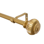 UTOPIA ALLEY Wall Mounted 3/4 Inch Curtain Rod - Curtain Rods Windows 28 to 48 Inch Adjustable