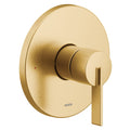 Moen UT2261 Cia Pressure Balanced Valve Trim Only with Single Lever Handle - Less Rough in Brushed Gold - *Plumbing