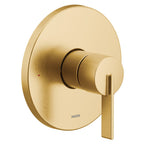 Moen UT2261 Cia Pressure Balanced Valve Trim Only with Single Lever Handle - Less Rough in Brushed Gold - *Plumbing