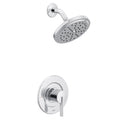 Moen T2262EP Cia PosiTemp Eco-Performance Round Rain Shower Head with 1-Handle Faucet Trim Kit Valve Required Chrome