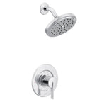 Moen T2262EP Cia PosiTemp Eco-Performance Round Rain Shower Head with 1-Handle Faucet Trim Kit Valve Required Chrome