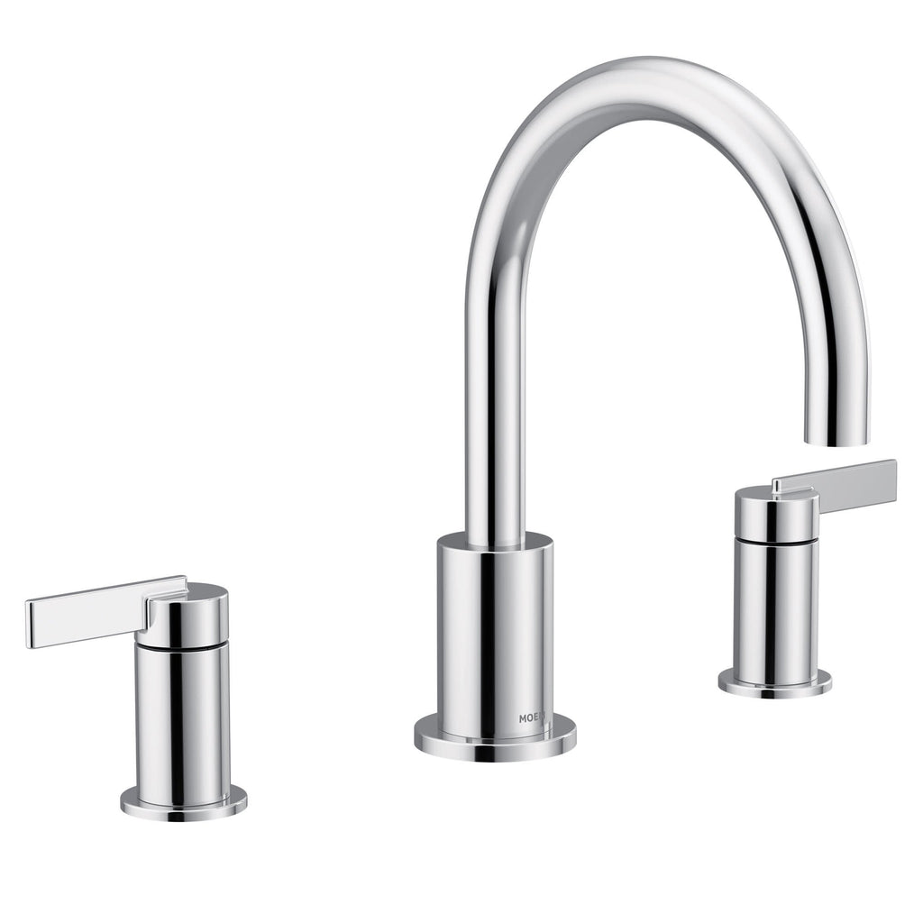 Moen T6223 Cia 2-Handle High-Arc Deck Mount Roman Tub Faucet Trim Kit Valve Required Chrome - *Plumbing