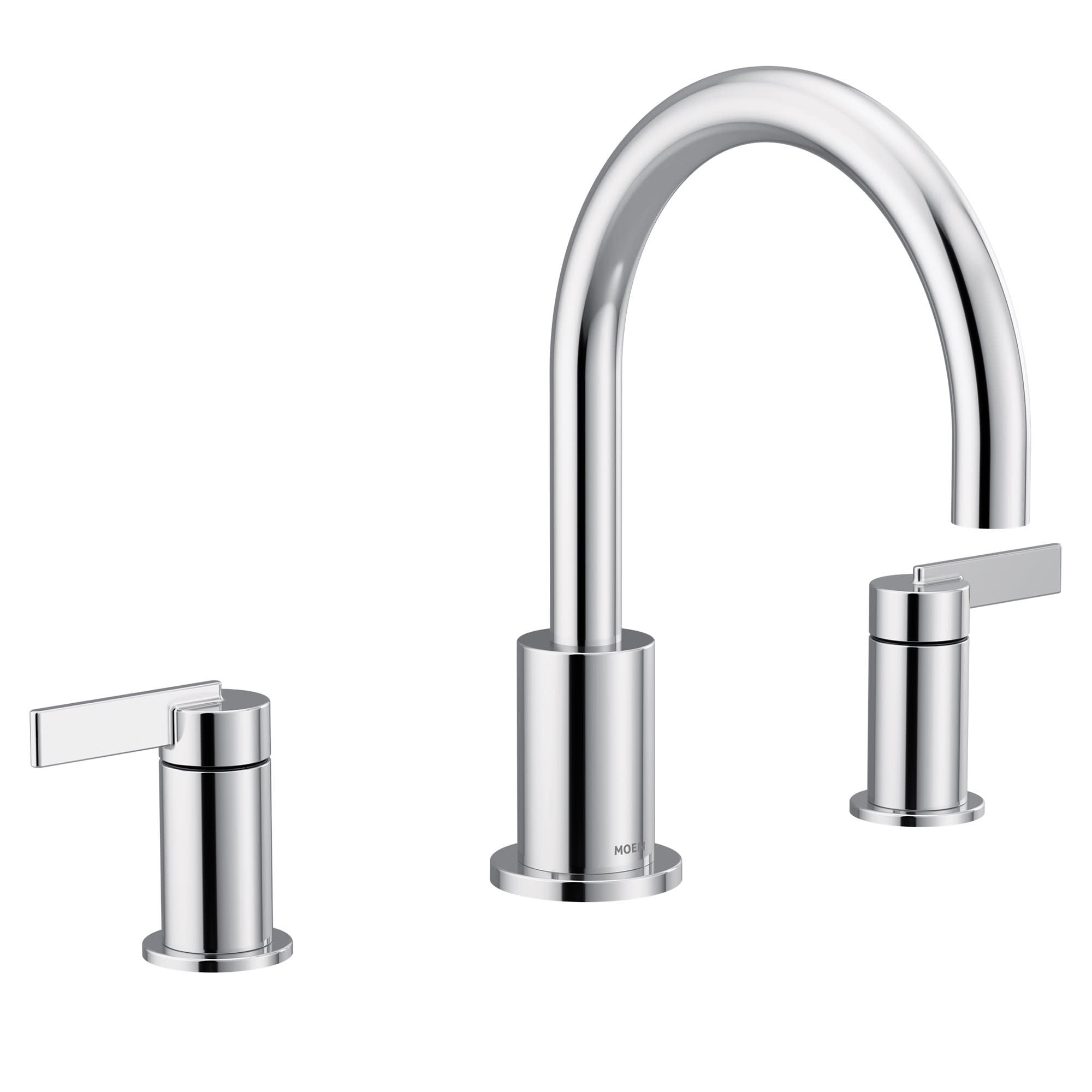 Moen T6223 Cia 2-Handle High-Arc Deck Mount Roman Tub Faucet Trim Kit Valve Required Chrome - *Plumbing
