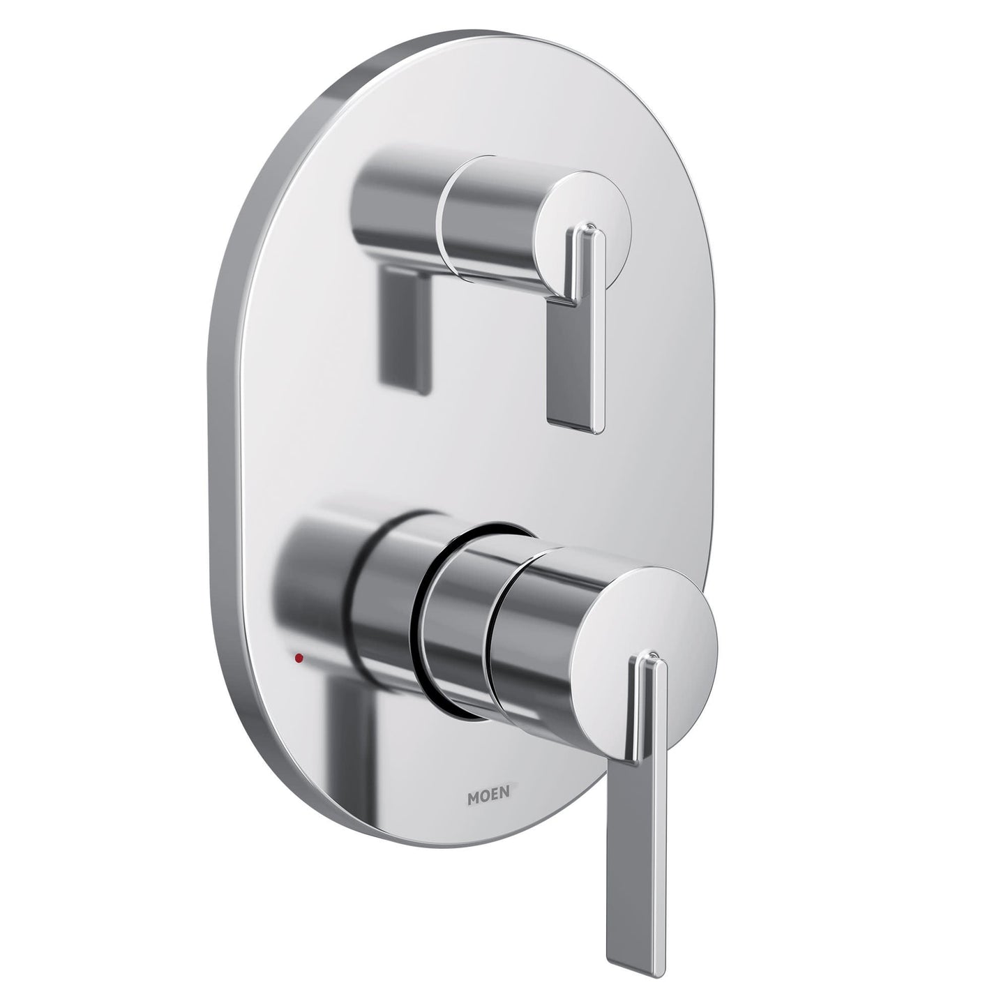 Moen Cia UT3331 M-CORE 3-Series 2-Handle Shower Trim with Integrated Transfer Valve, Valve Required, Chrome