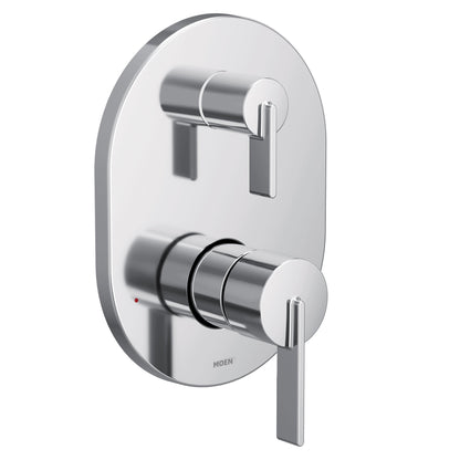 Moen Cia UT3331 M-CORE 3-Series 2-Handle Shower Trim with Integrated Transfer Valve, Valve Required, Chrome