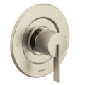 Moen T2261 Cia Pressure Balanced Valve Trim Only with Single Lever Handle - Less Rough in Brushed Nickel Showers Valve