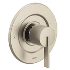 Moen T2261 Cia Pressure Balanced Valve Trim Only with Single Lever Handle - Less Rough in Brushed Nickel Showers Valve