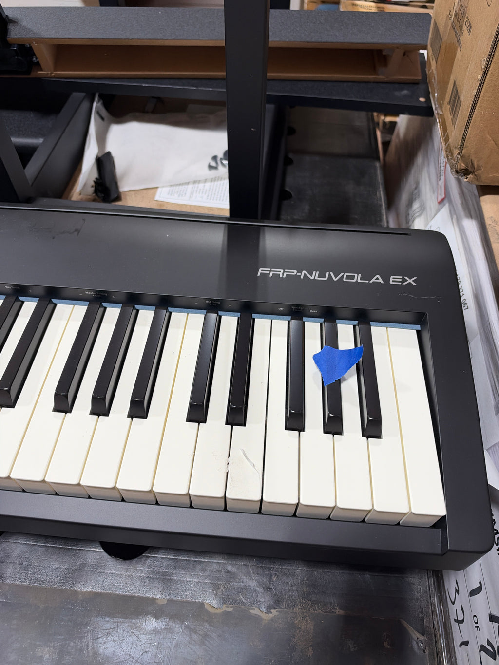 Used See Desc Roland FRP-NUVOLA EX Digital Piano Bundle