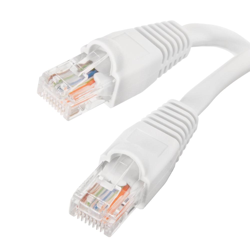 Commercial Electric - 150 ft. CAT6 Ethernet Cable in White