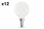 12 x Feit G16.5 E12 (Candelabra) LED Bulb Soft White 60 Watt Equivalence