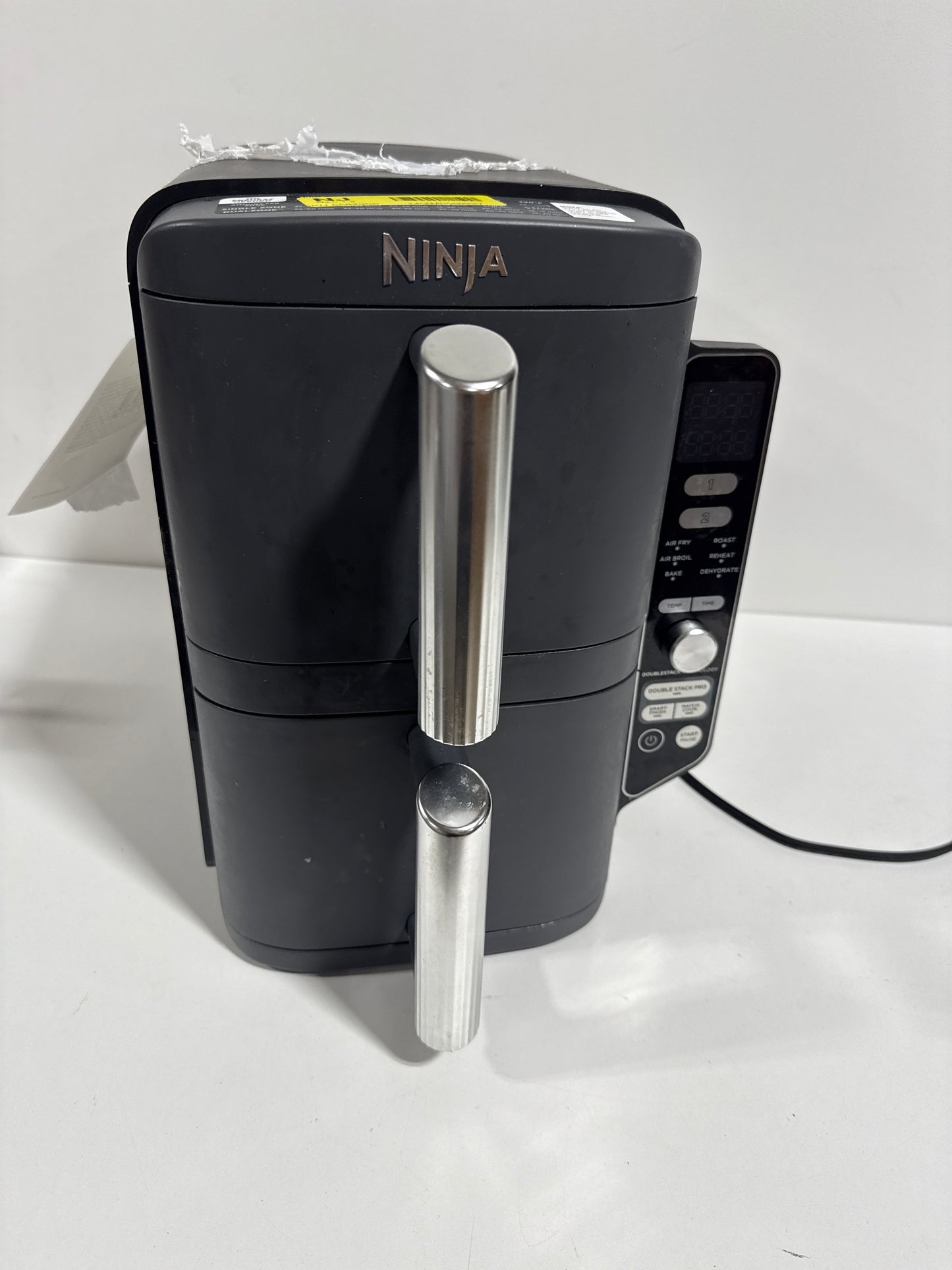 Used Ninja DoubleStack Xl 10-Qt. 6-in-1 2-Basket Air Fryer, SL401
