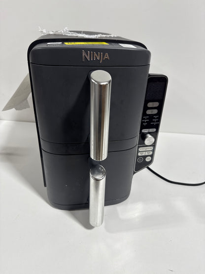 Used Ninja DoubleStack Xl 10-Qt. 6-in-1 2-Basket Air Fryer, SL401