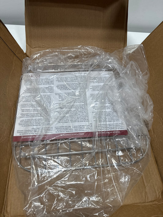 Rohl Allia 13" L x 13" W Stainless Steel Basin Rack with Rubber Feet Model: WSG5927SS