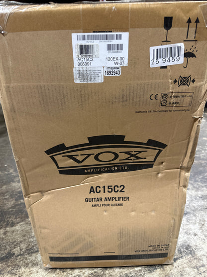Vox AC15C2 15 Watt 2X12 Valve Combo