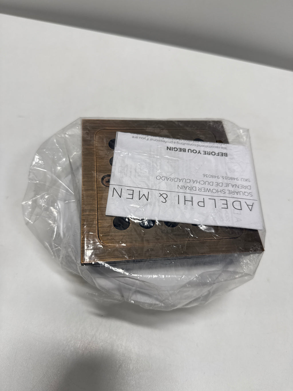 Signature Hardware 446697 - Shower Drains Shower Accessories