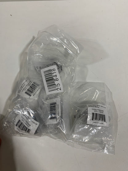 5 x Top Knobs TK832 Eden 1-3/8 Inch Mushroom Cabinet Knob Oil Rubbed Bronze